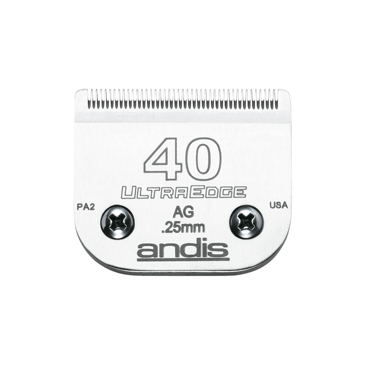 Rakblad Andis S-40 0,25 mm Stål - Andis | Valpoteket
