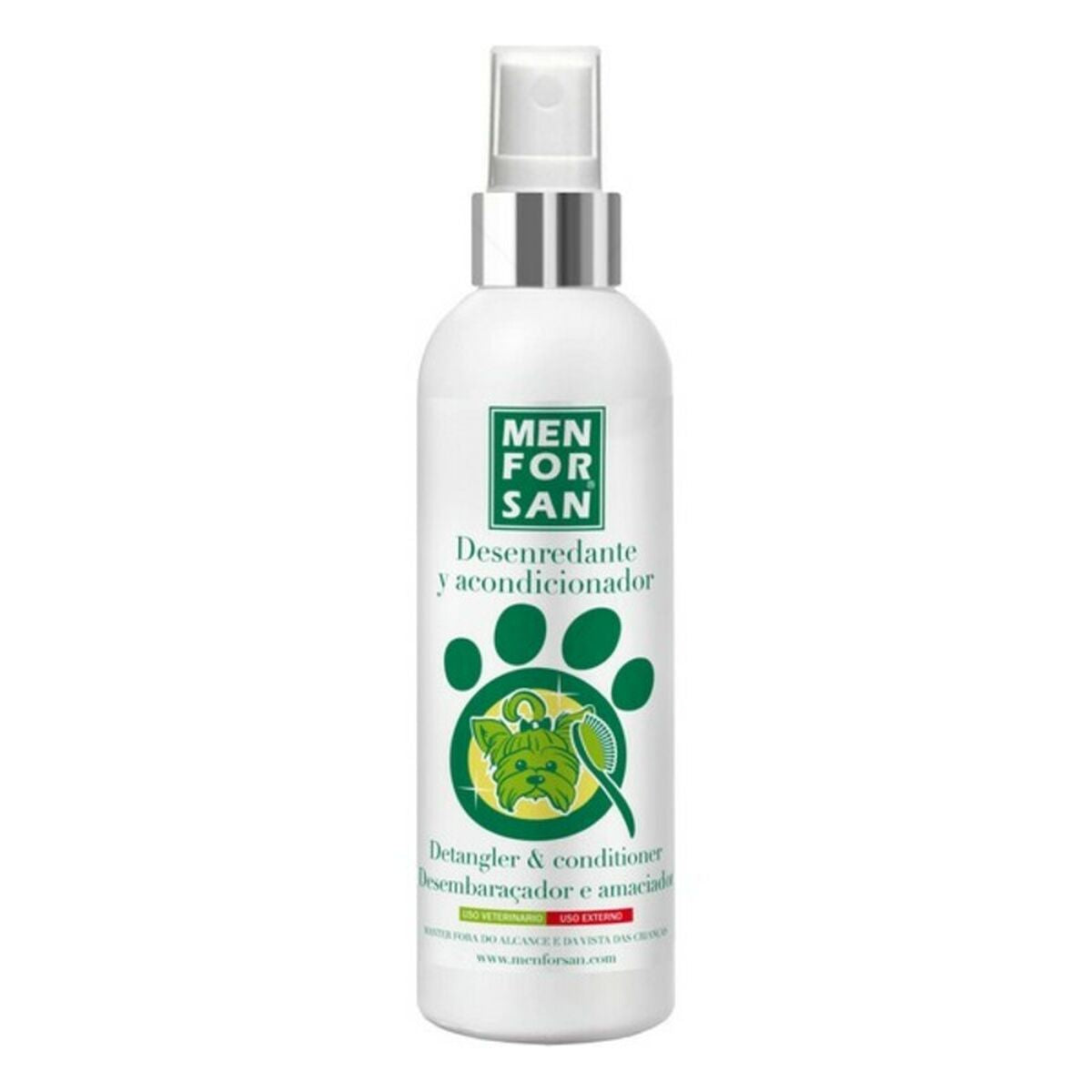 Detangling Conditioner Menforsan 54101MFP402 Spray Hund 125 ml