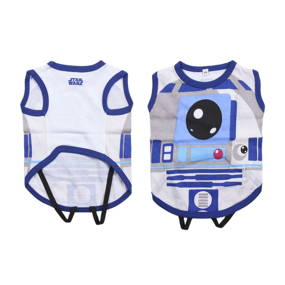 T-shirt för hundar Star Wars R2-D2 M Blå