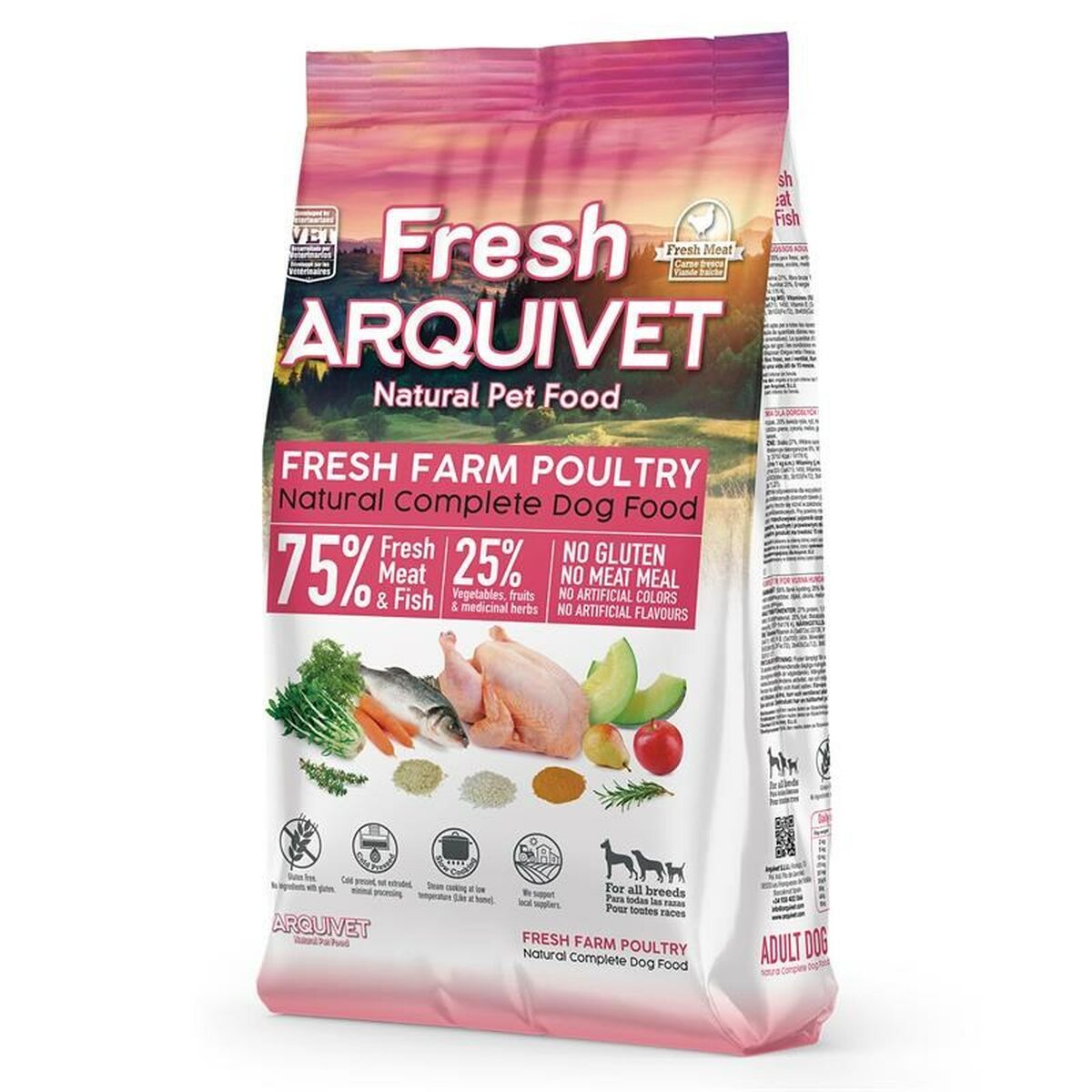 Foder Arquivet Fresh Chicken and oceanic fish Kyckling