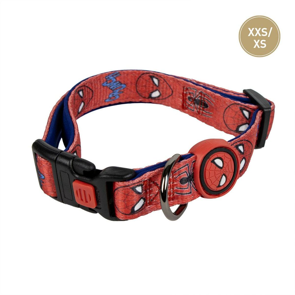 Hundhalsband Spider-Man Röd XXS/XS