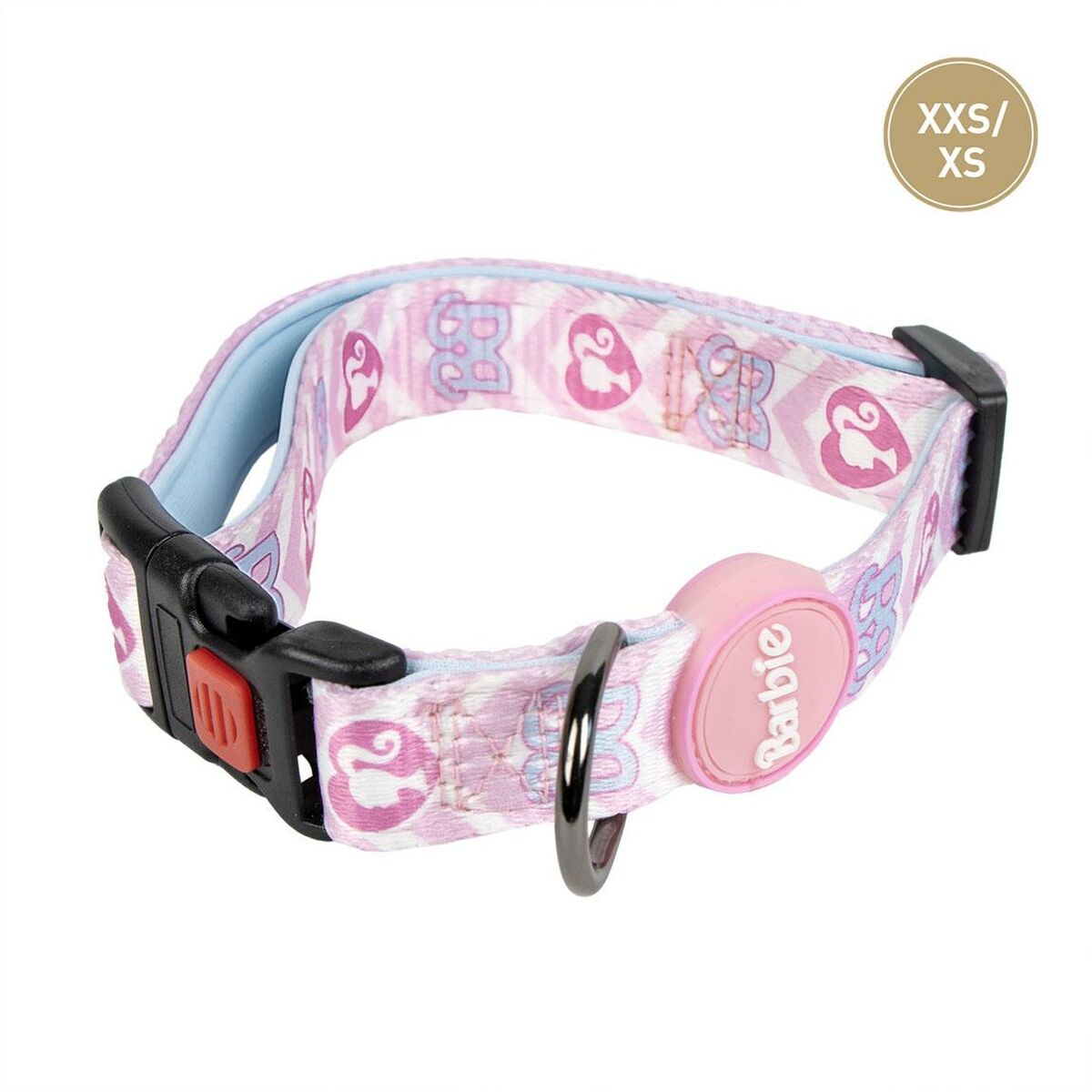 Hundhalsband Barbie Rosa XXS/XS