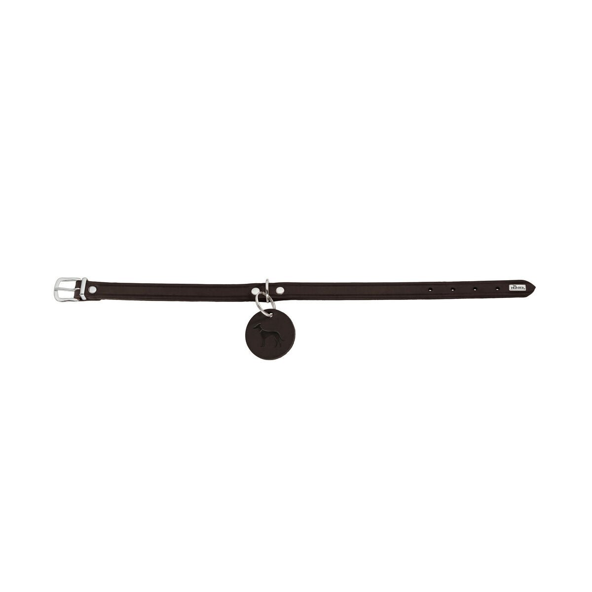 Hundhalsband Hunter Aalborg Choklad S 32-38 cm