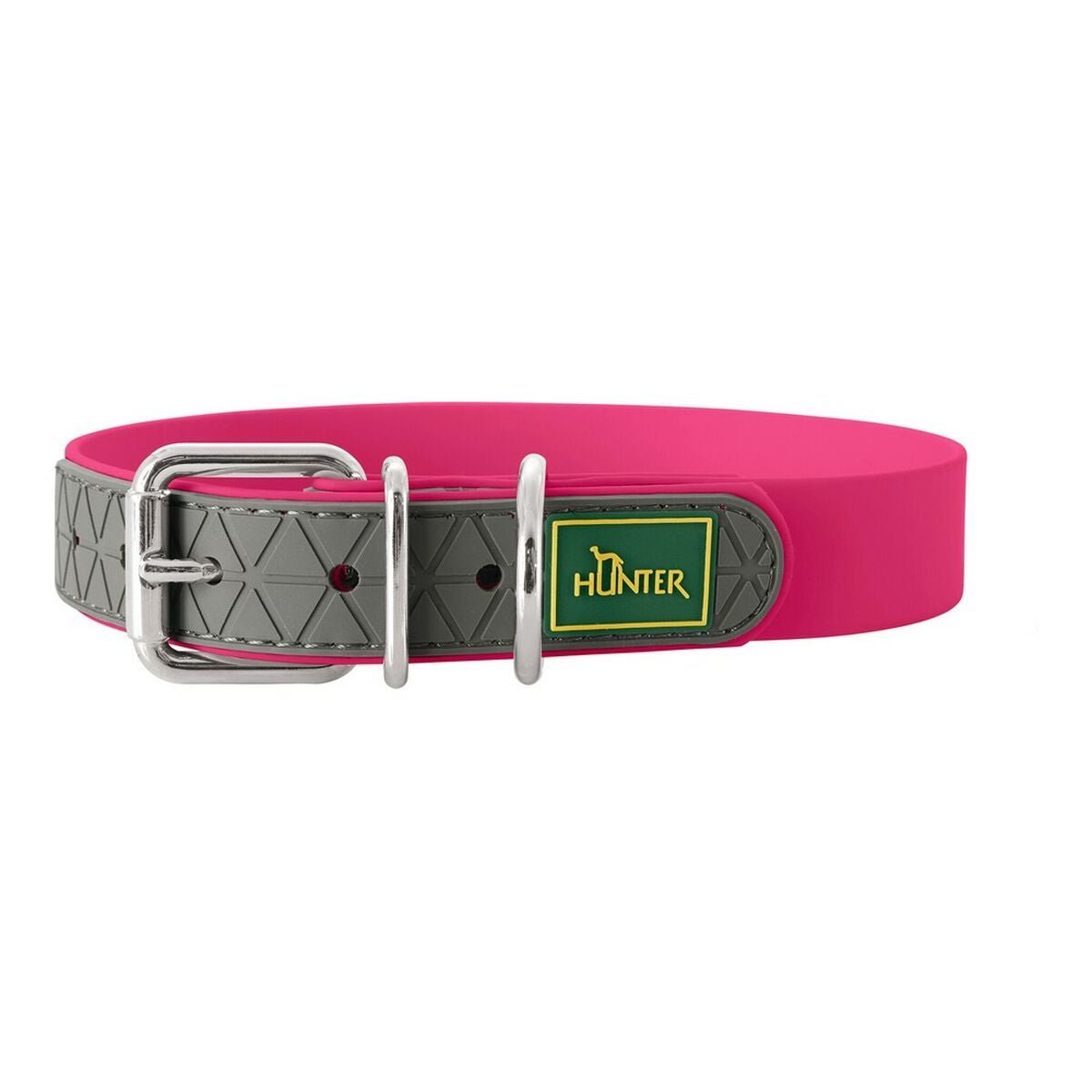 Hundhalsband Hunter Convenience Rosa Storlek M (38-46 cm)