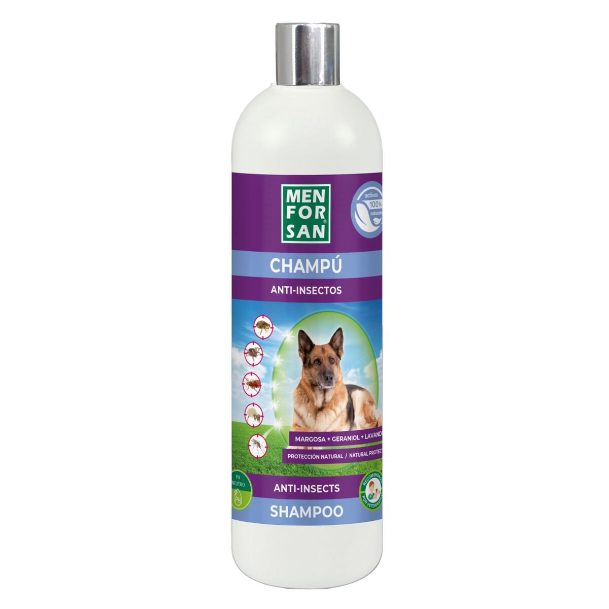 Husdjurschampo Menforsan 1 L Insektsavstötande - Menforsan | Valpoteket