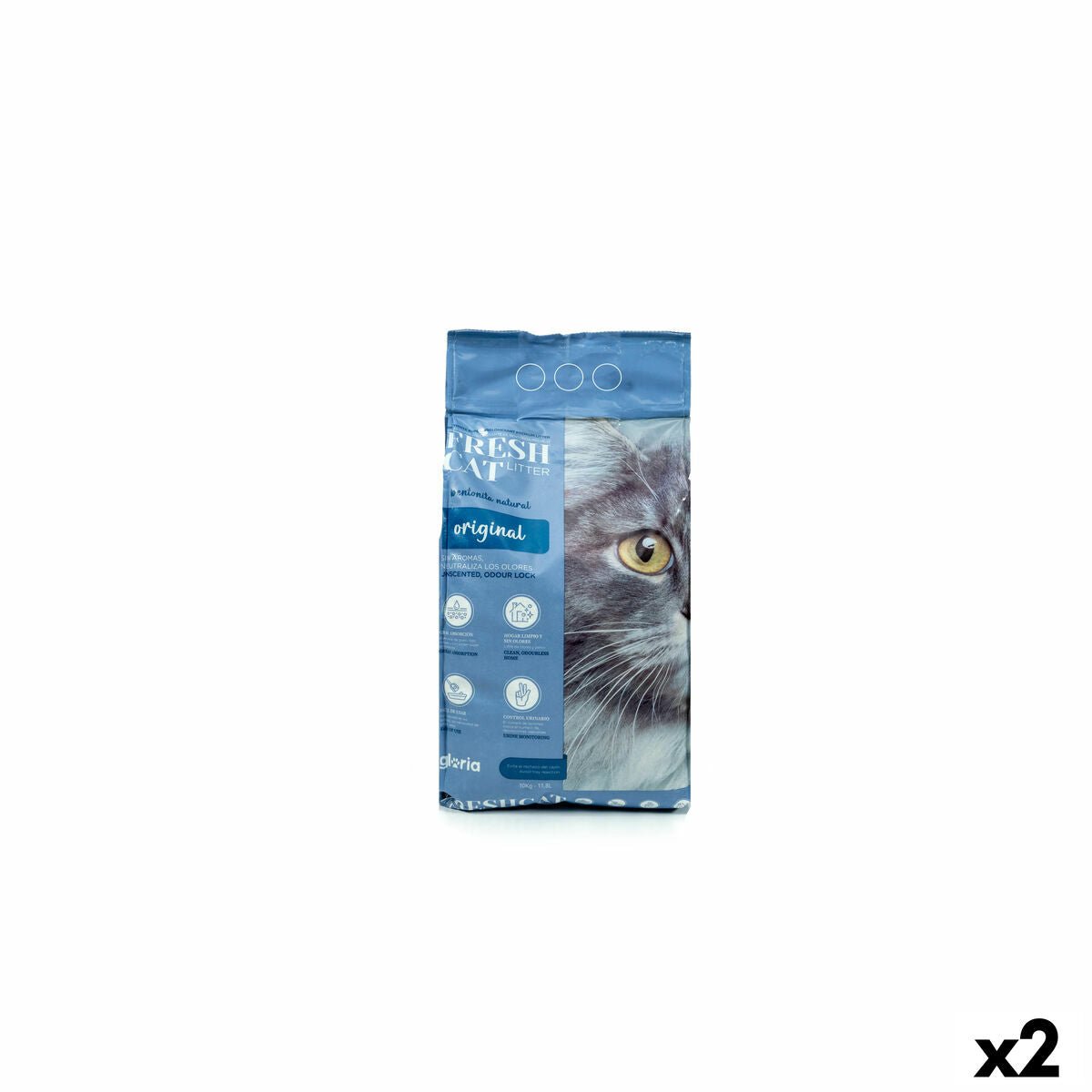 Kattsand Gloria Original 10 kg 2 antal - Gloria | Valpoteket