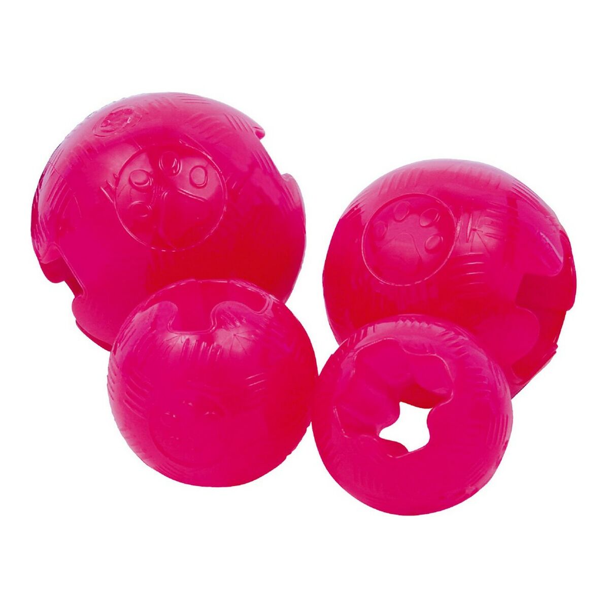 Hundleksak Gloria TPR Rosa (9,5 cm)