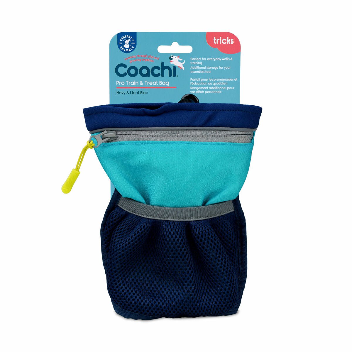 Bag Coachi Train & Treat Blå - Coachi | Valpoteket