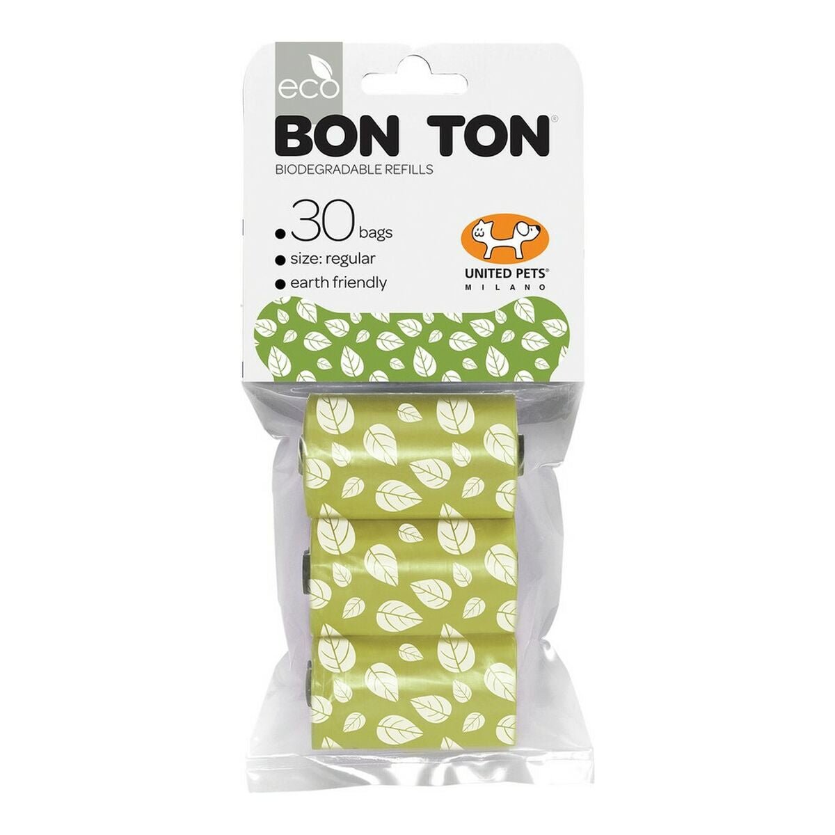 Bajspåse hund United Pets Bon Ton Nano Hund Grön (3 x 10 uds)