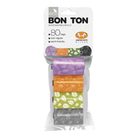 Bajspåse hund United Pets Bon Ton Regular Hund Blandade färger (4 x 20 uds) - United Pets | Valpoteket