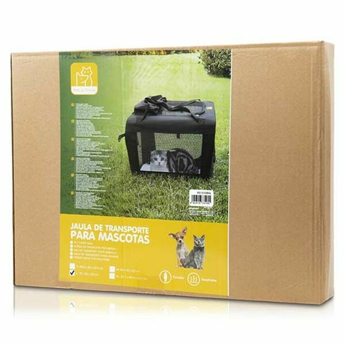 Pet Carrier PS1310BKS Black (Size S)