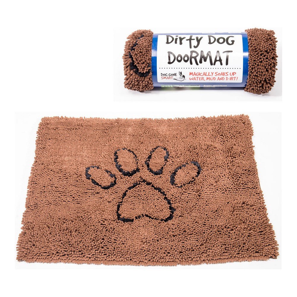Dog Mat Dog Gone Smart Microfiber Brown (79 x 51 cm)