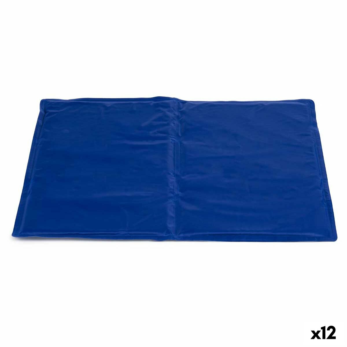 Dog Mat Refreshing Blue Foam Gel 39.5 x 1 x 50 cm (12 quantity)