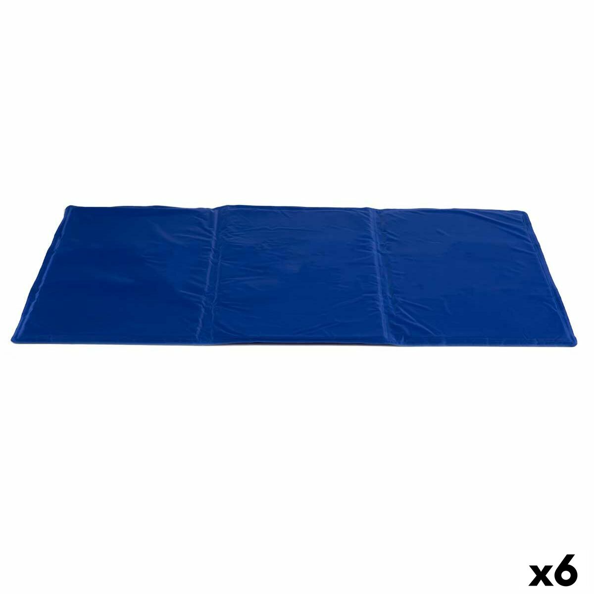 Dog Mat Refreshing Blue Foam Gel 49.5 x 1 x 90 cm (6 units)