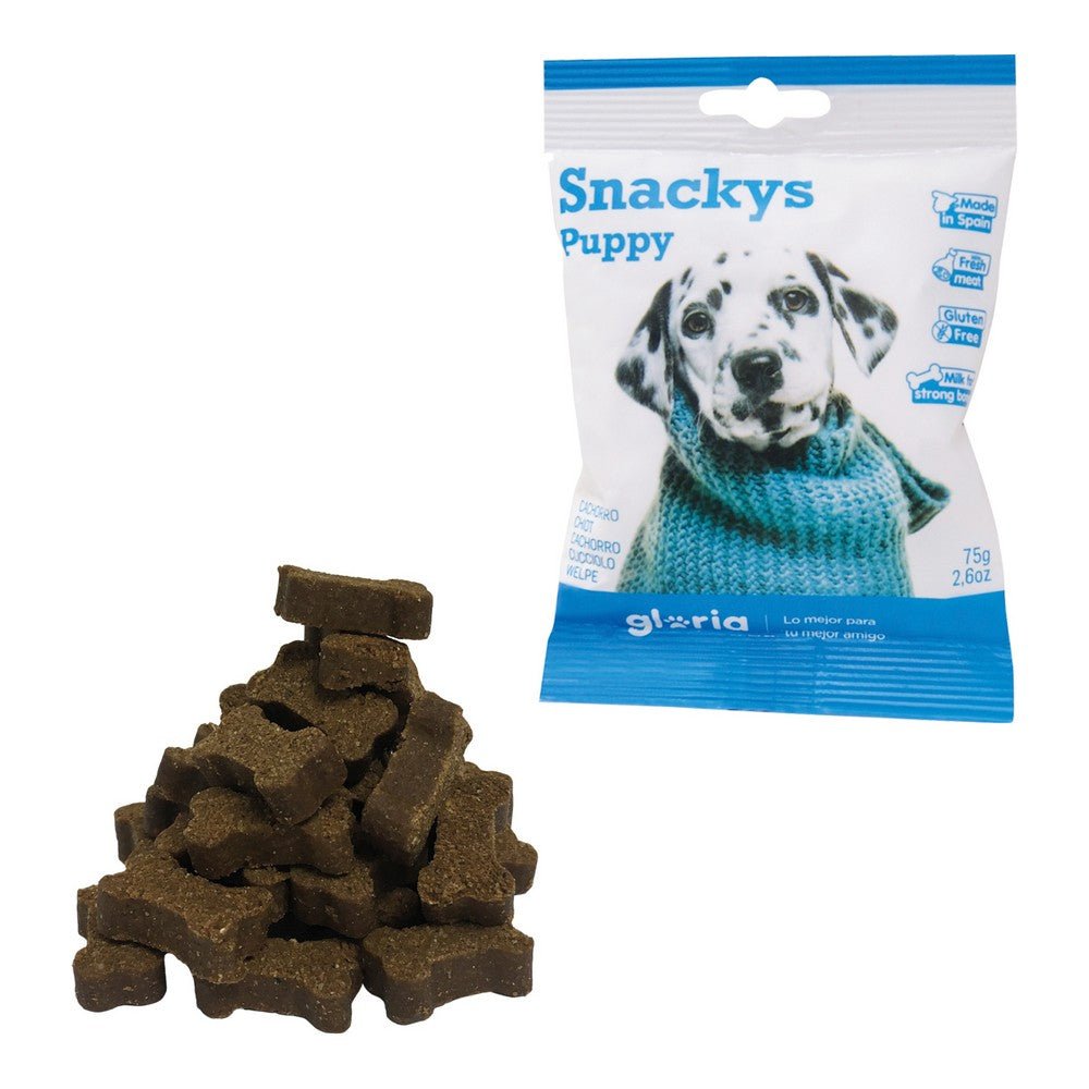 Hundgodis Gloria Display Snackys Valpar (30 x 75 g)