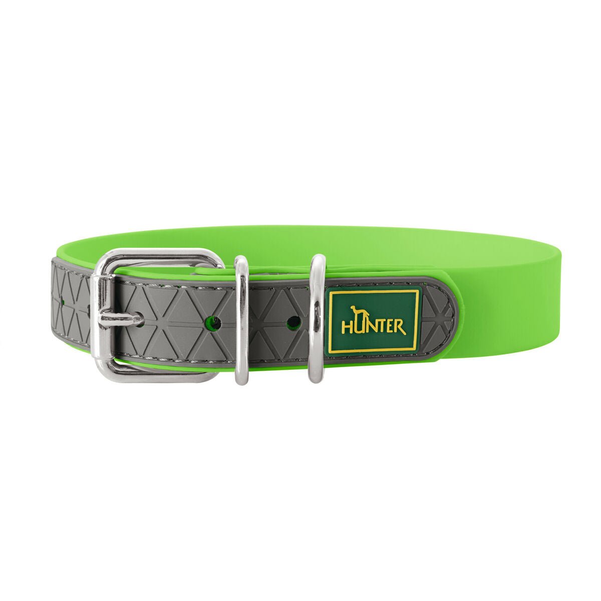 Hundhalsband Hunter Convenience 23-31 cm Grön XS/S