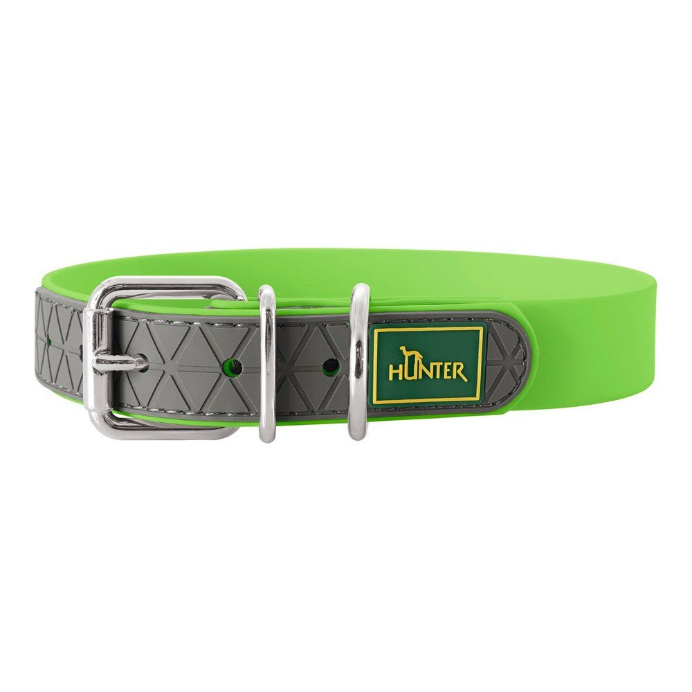 Dog collar Hunter Convenience Comfort Green Size M/L (42-50 cm)