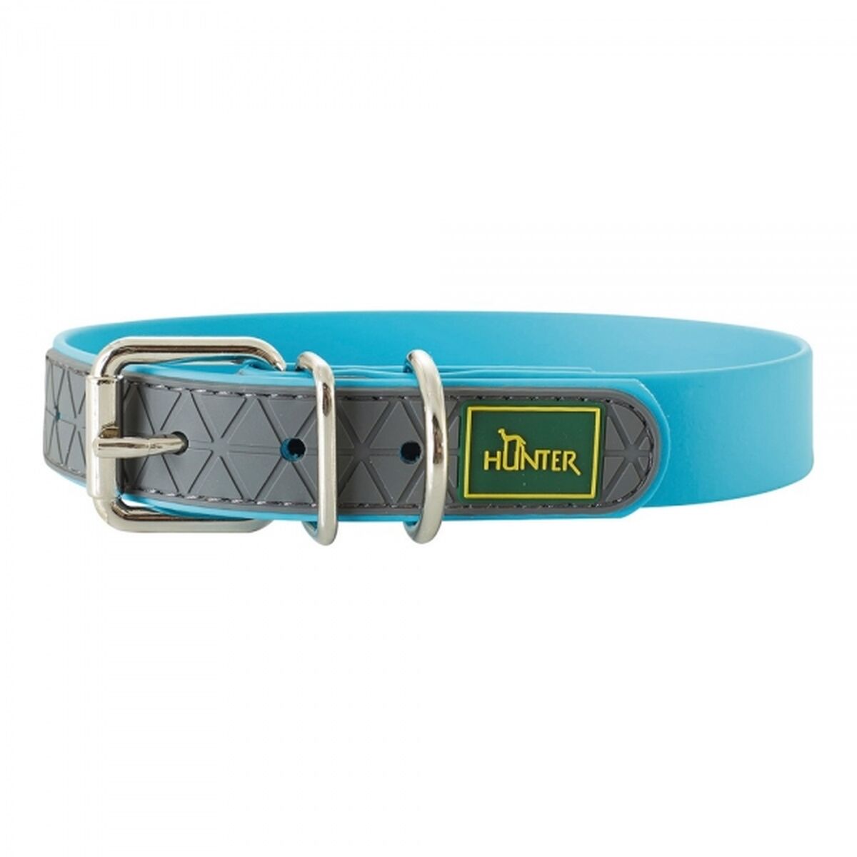 Dog collar Hunter Convenience Turquoise (33-41 cm)