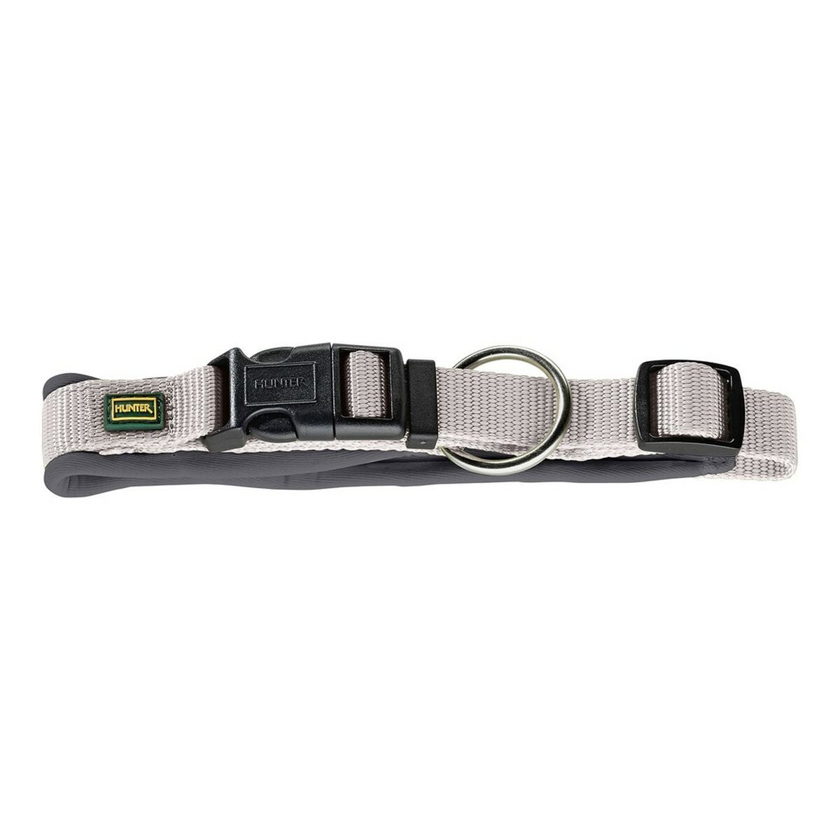 Dog collar Hunter neoprene gray (28-30 cm)