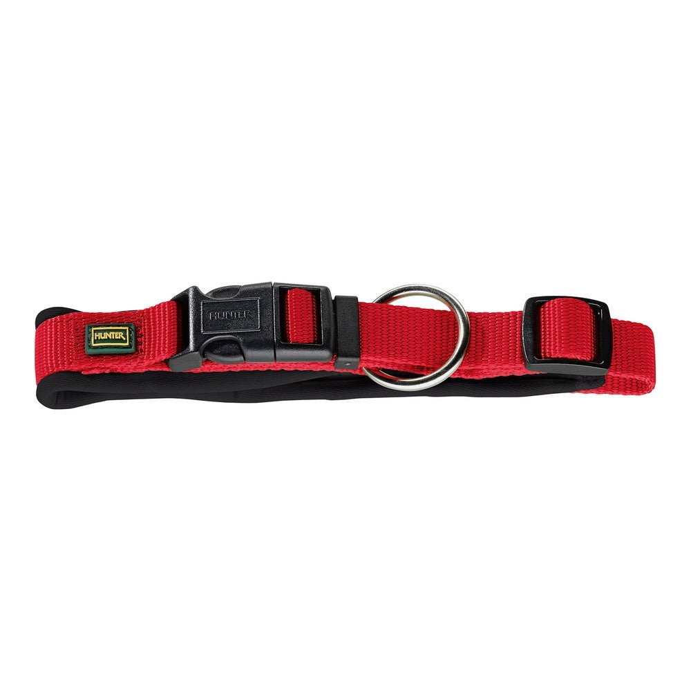 Hundhalsband Hunter neopren röd (30-35 cm) - Hunter | Valpoteket