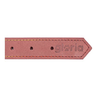 Hundhalsband läder Gloria Oasis Rosa (50 x 2,1 cm) - Gloria | Valpoteket