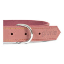 Hundhalsband läder Gloria Oasis Rosa (55 x 2,5 cm) - Gloria | Valpoteket