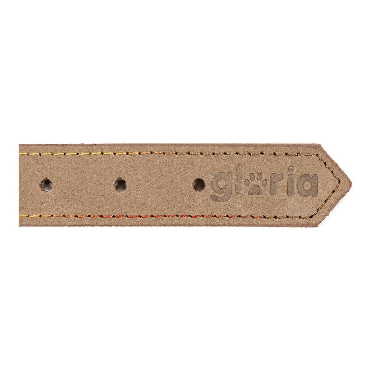 Hundhalsband läder Gloria Oasis Vit (50 x 2,1 cm) - Gloria | Valpoteket