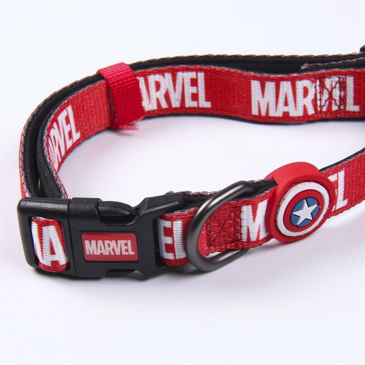 Dog collar Marvel S/M Red