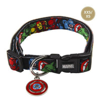 Hundhalsband Marvel XXS/XS Svart - Marvel | Valpoteket