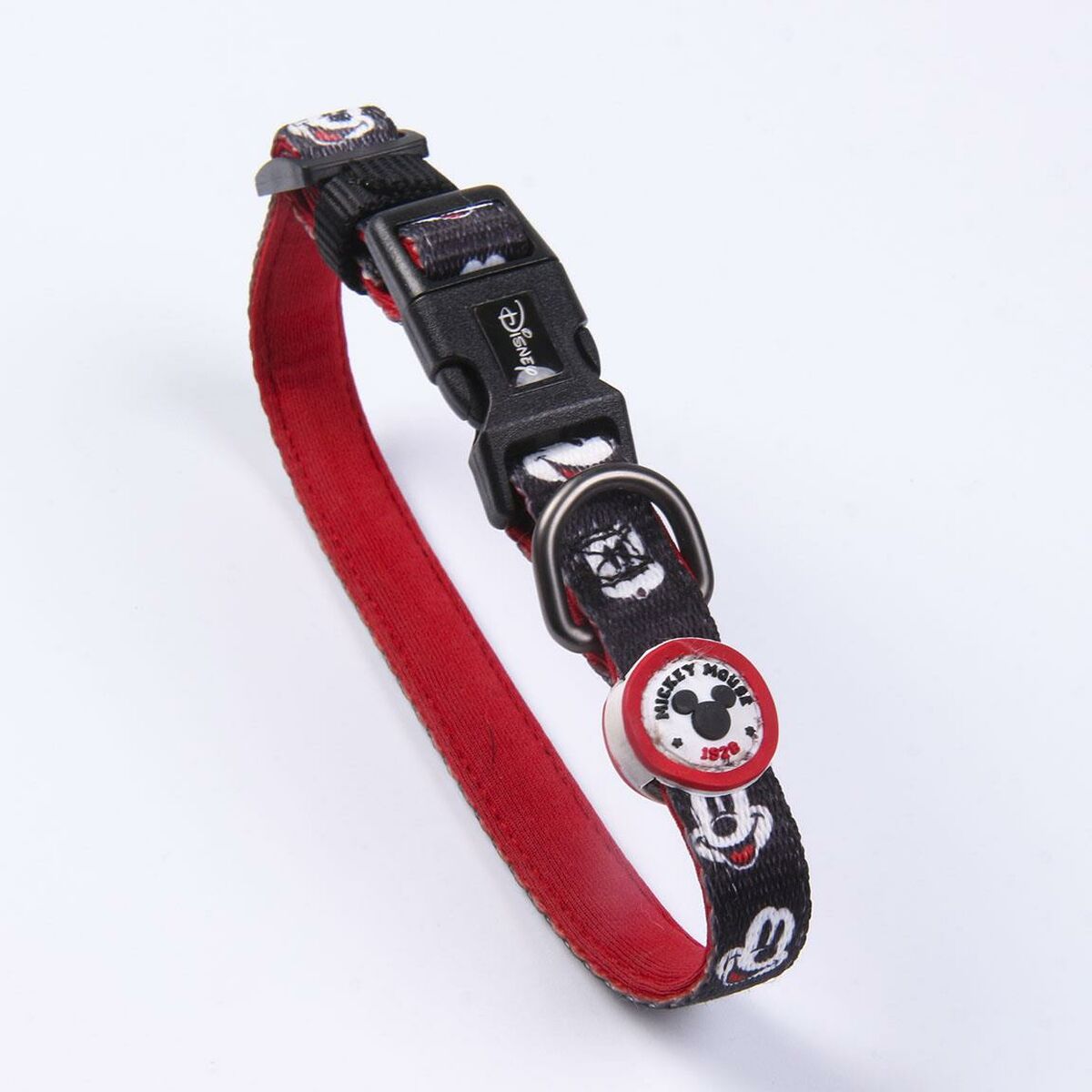 Hundhalsband Mickey Mouse Svart M/L - Mickey Mouse | Valpoteket