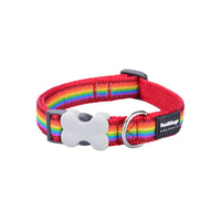 Hundhalsband Red Dingo Rainbow 20-32 cm Multicolour - Red Dingo | Valpoteket