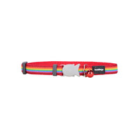 Hundhalsband Red Dingo STYLE RAINBOW 31-47 cm - Red Dingo | Valpoteket