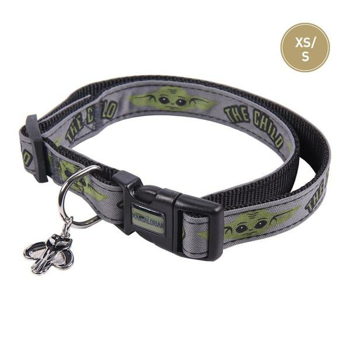 Dog collar The Mandalorian Gray XS/S