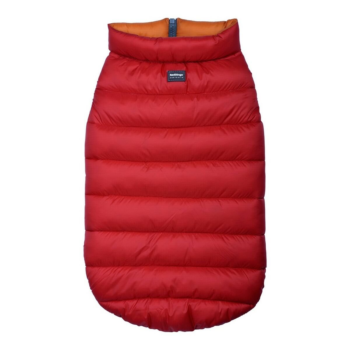 Hundjacka vinter puffer Red Dingo Orange/Röd (40 cm) - Red Dingo | Valpoteket