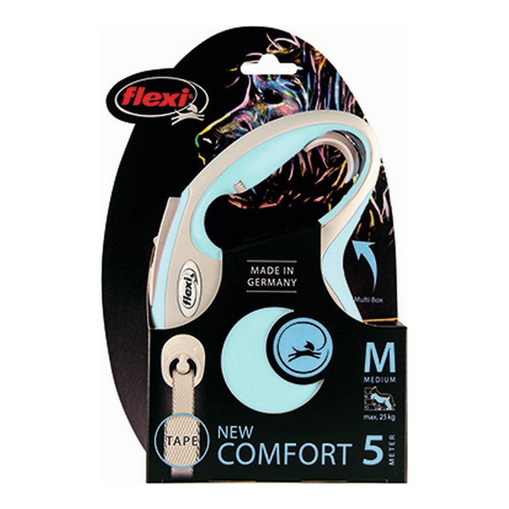 Dog leash Flexi NEW COMFORT Light blue XS size