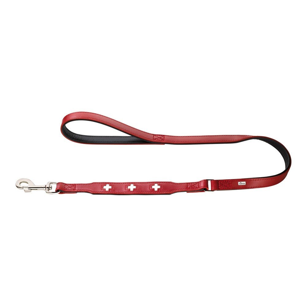 Dog leash Hunter Swiss Red/Black (100 cm)