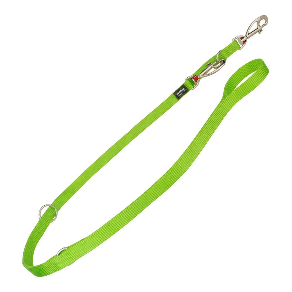 Dog leash Red Dingo Lime (2 x 200 cm)