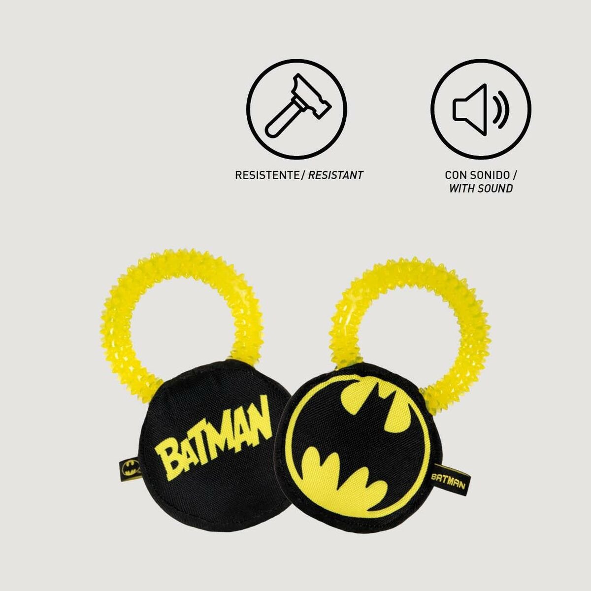 Hundleksak Batman Gul 100 % polyester - Batman | Valpoteket