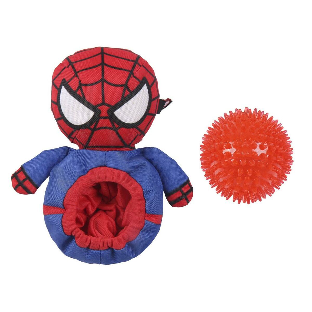 Dog toy Spiderman Red