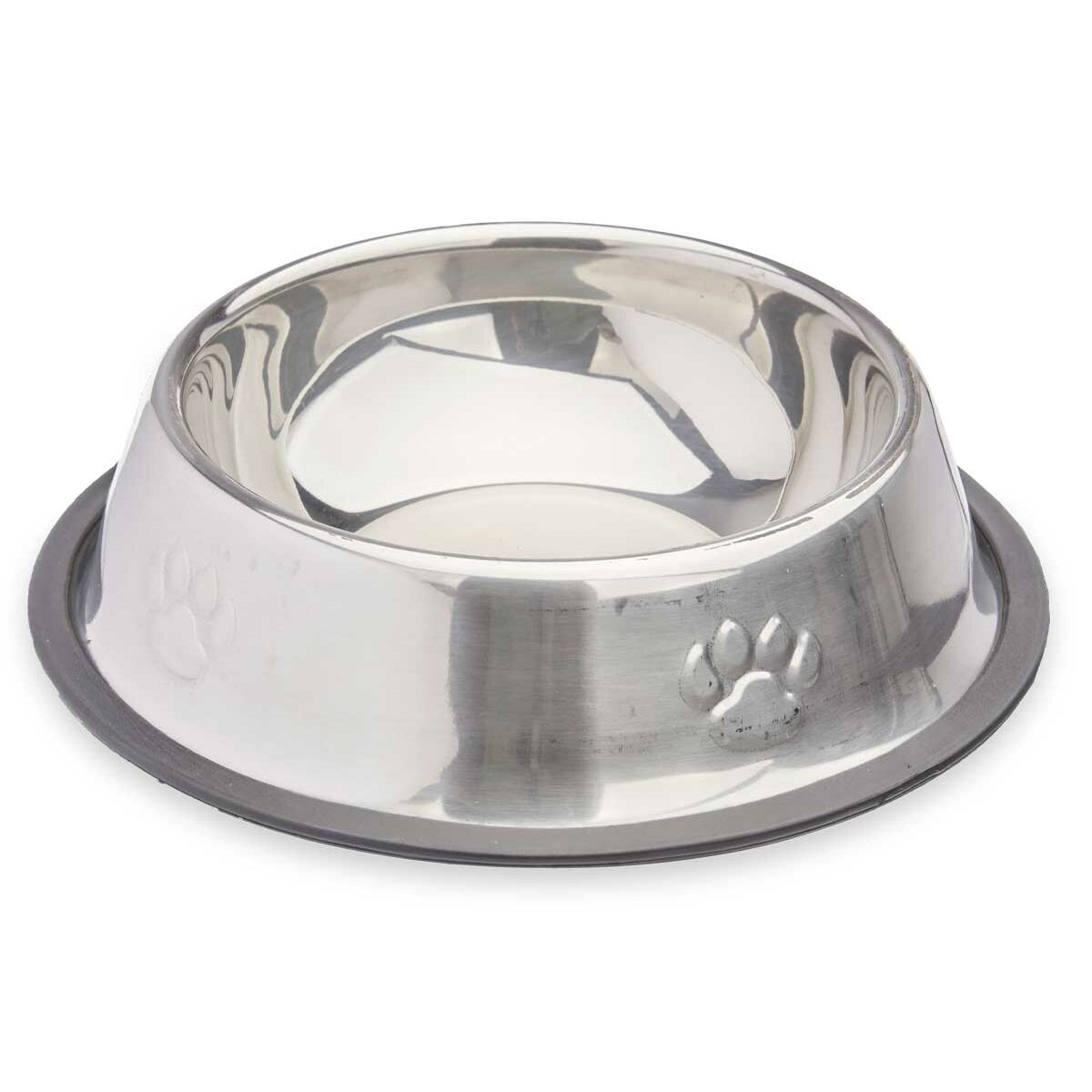 Hundmatare Silvrig Grå Gummi Metall 35 x 0,03 x 25 cm (24 antal) - Mascow | Valpoteket