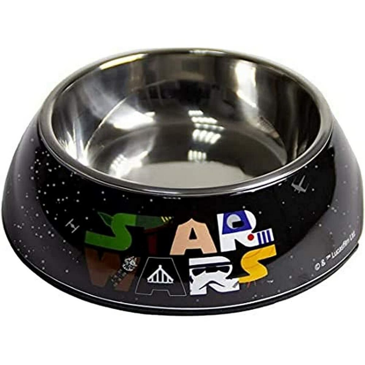 Hundmatare Star Wars 760 ml Melamin Metall Multicolour - Star Wars | Valpoteket