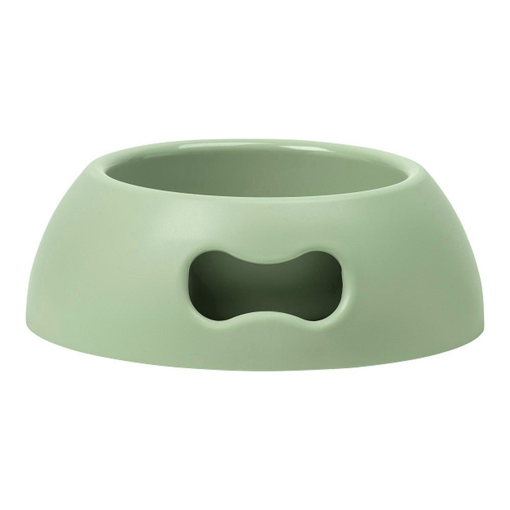 Dog feeder United Pets Pappy Green polypropylene (Ø 18 cm)