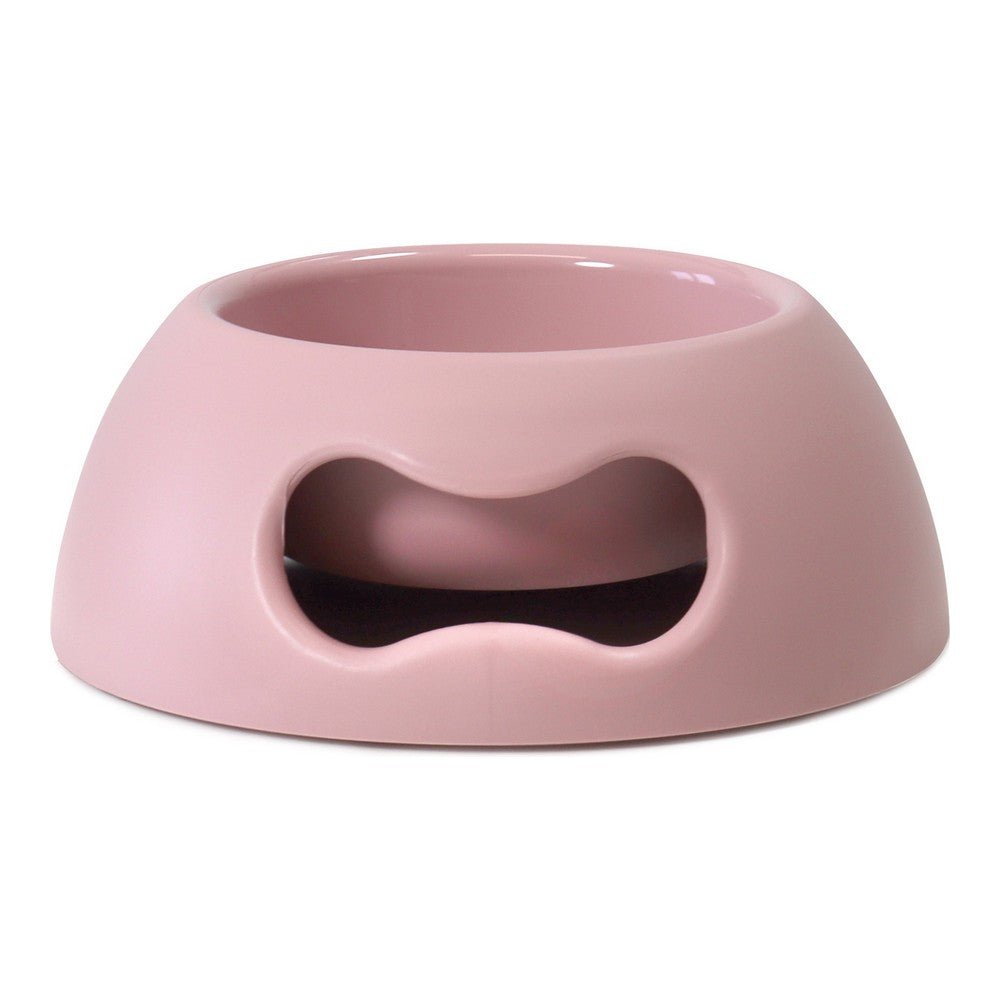 Dog feeder United Pets Pappy Pink polypropylene (Ø 24.5 cm)