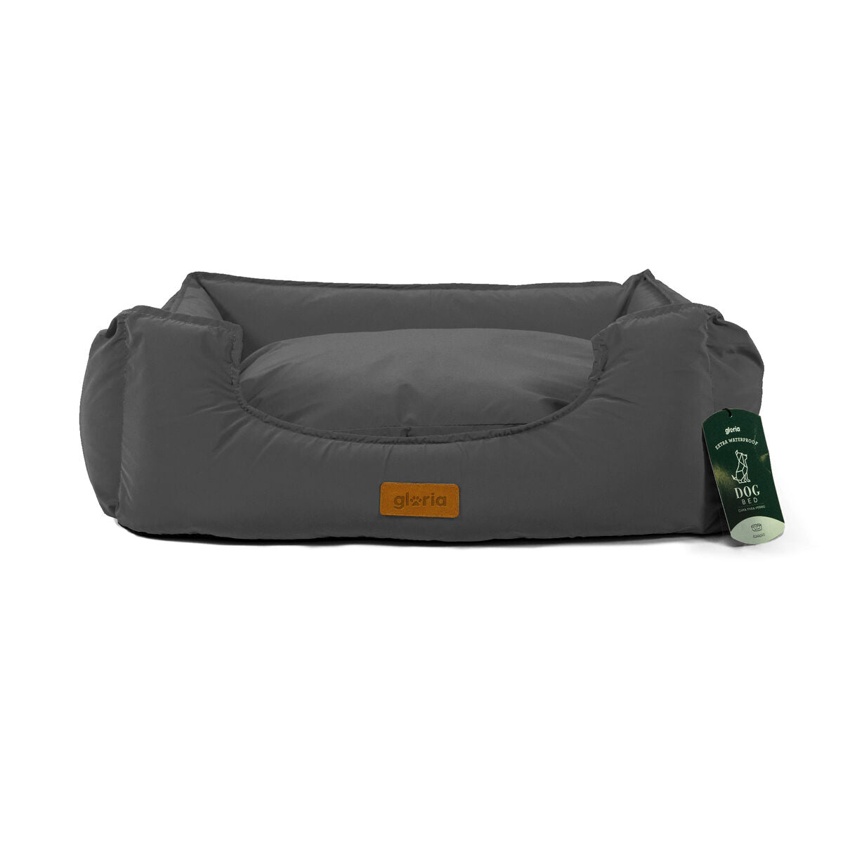 Dog bed Gloria Gray 70 x 60 cm