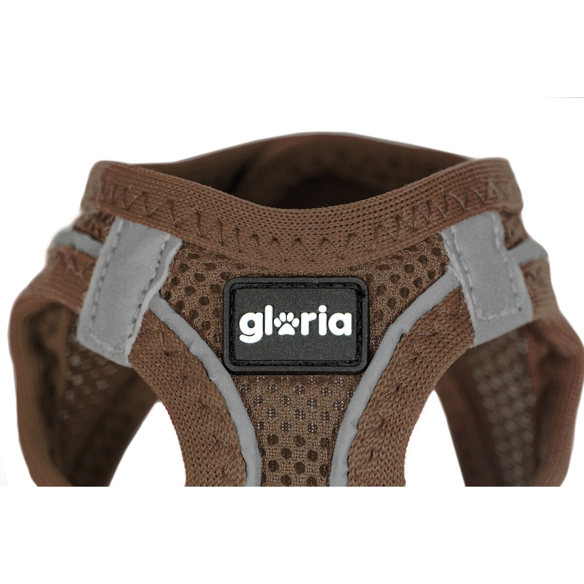 Dog harness Gloria 31-34.6 cm Brown S 27-28 cm