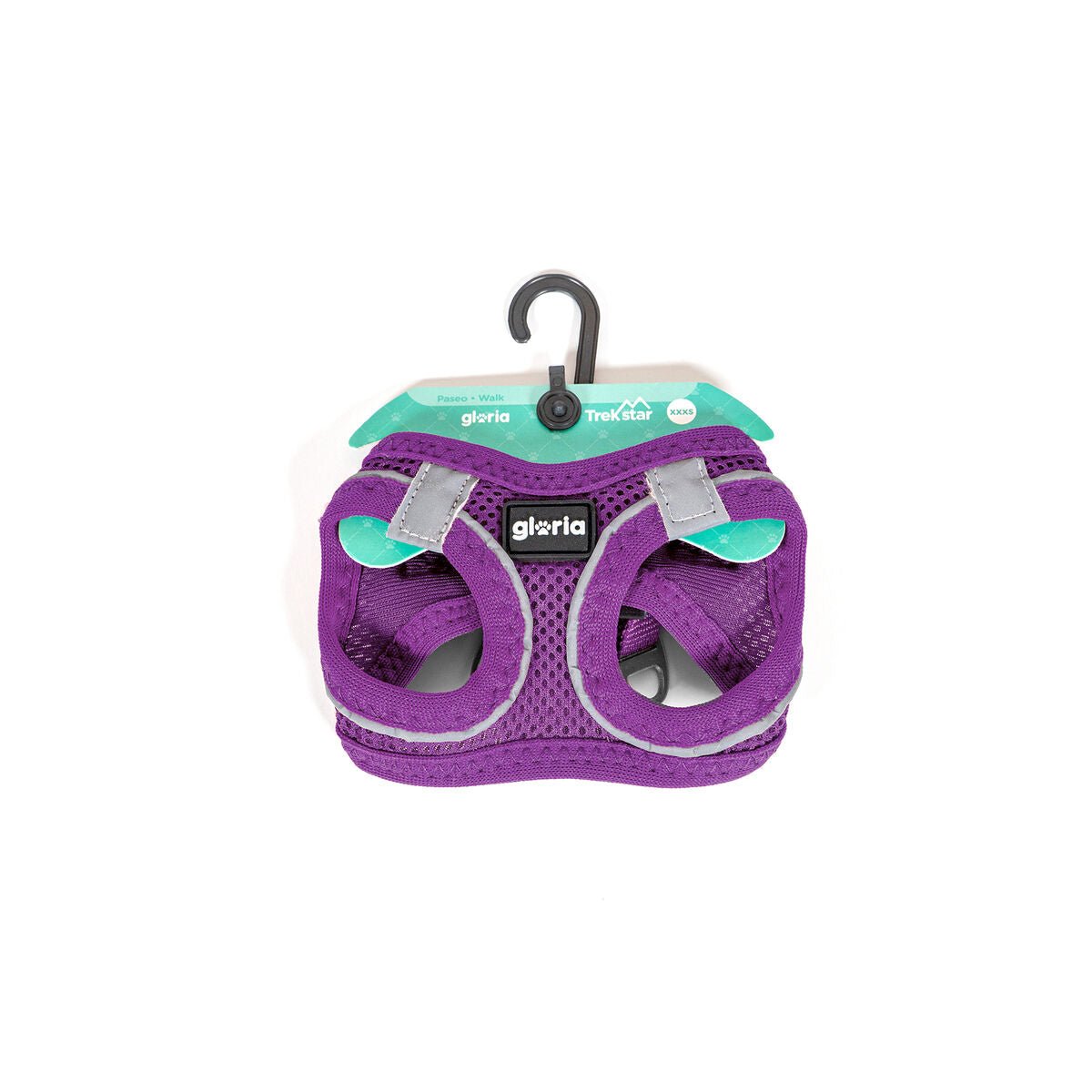 Dog harness Gloria 41.4-43 cm Purple S 29.4-32.6 cm