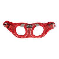 Hundsele Gloria Air Mesh Trek Star Justerbar Röd Storlek XXXS (18-20 cm) - Gloria | Valpoteket