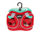 Hundsele Gloria Air Mesh Trek Star Justerbar Röd Storlek XXXS (18-20 cm) - Gloria | Valpoteket