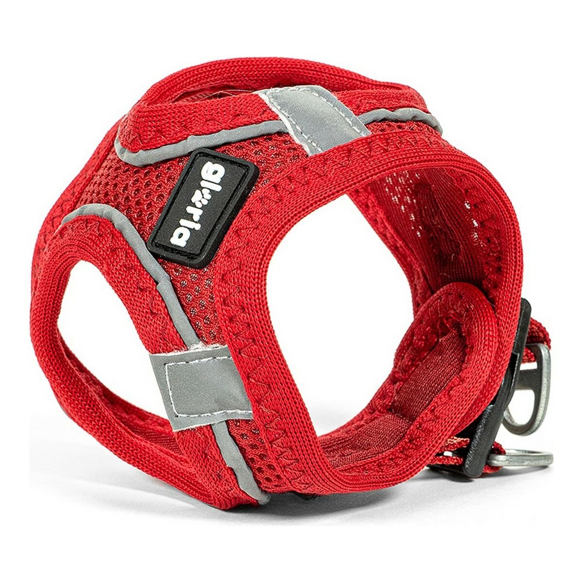 Hundsele Gloria Air Mesh Trek Star Justerbar Röd Storlek XXXS (18-20 cm) - Gloria | Valpoteket