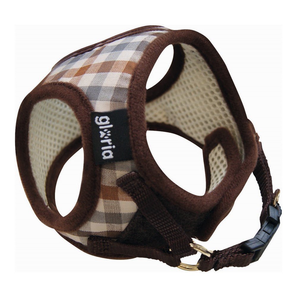 Dog harness Gloria Checked 27-35 cm Size M